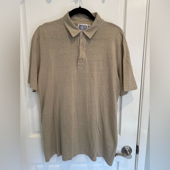Jungmaven Other - Jungmaven Tan Polo Shirt